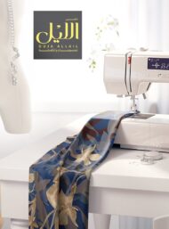 Leaf flower style with grey,blue colors - Image 7