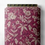 Leaf flower style with white,brown colors