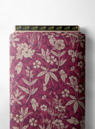 Leaf flower style with white,brown colors