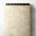 Shell nature style with yellow colors