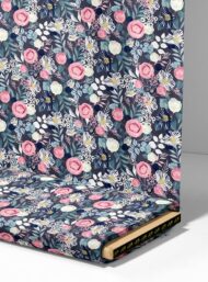 Rose flower style with pink,green colors - Image 4