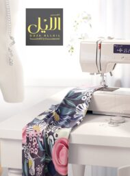 Rose flower style with pink,green colors - Image 7