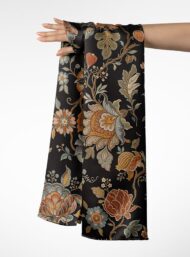 Bloom flower style with brown,orange colors - Image 3