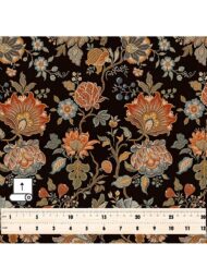 Bloom flower style with brown,orange colors - Image 5