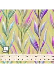 Leaf flower style with green,pink colors - Image 5