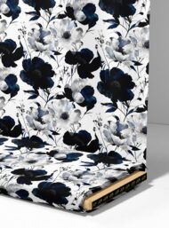 Petal flower style with black,white colors - Image 4