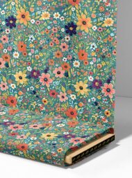 Bloom flower style with green,yellow colors - Image 4