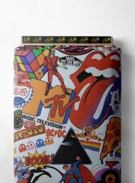 Pizza others style with red,black colors