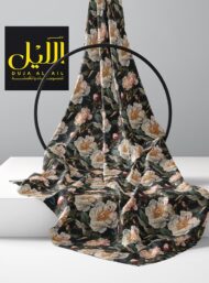 Petal flower style with pink,green colors - Image 2