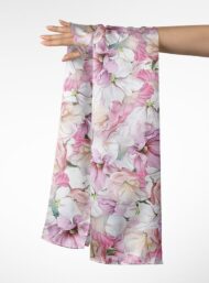 Petal flower style with pink,white colors - Image 3