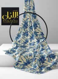 Palm nature style with blue, yellow colors - Image 2