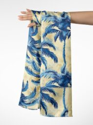 Palm nature style with blue, yellow colors - Image 3