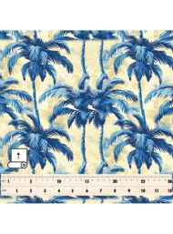 Palm nature style with blue, yellow colors - Image 5