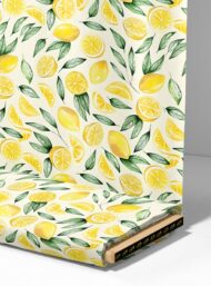 Lemon flower style with yellow, green colors - Image 4