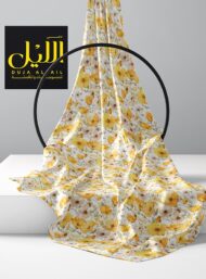 Petal flower style with yellow,white colors - Image 2