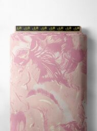 Horse animal style with pink, white colors