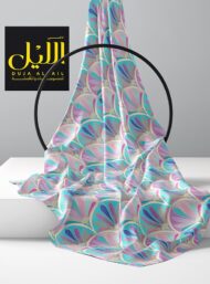 Fan mixed style with pink, blue colors - Image 2