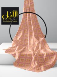 Diamond abstract style with pink, orange colors - Image 2