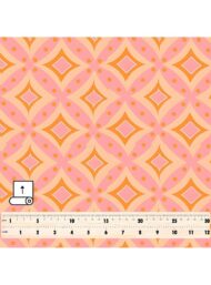 Diamond abstract style with pink, orange colors - Image 5