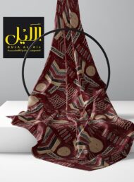 Circle mixed style with red,brown colors - Image 2