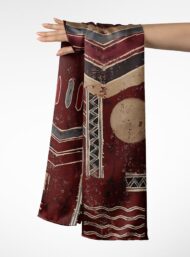 Circle mixed style with red,brown colors - Image 3