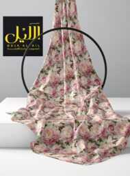 Petal flower style with pink, green colors - Image 2