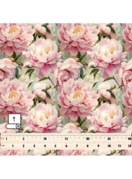 Petal flower style with pink, green colors - Image 5