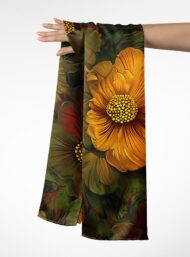 Petal flower style with yellow,red colors - Image 3