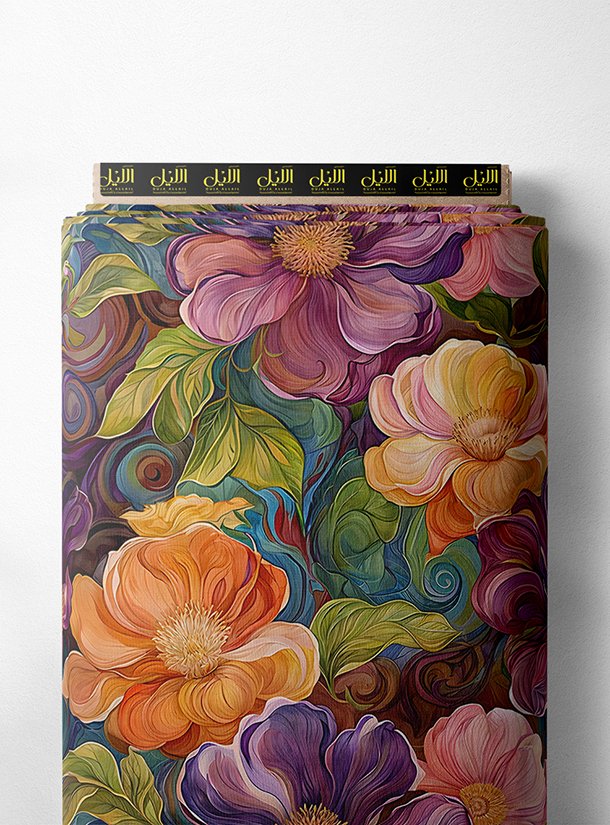 LAI01-1767_1-1.jpg Bloom flower style with pink,orange colors - Image 1