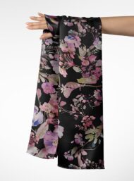 Bloom flower style with pink,blue colors - Image 3