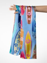 Surfboard ocean and sky style with blue,pink colors - Image 3