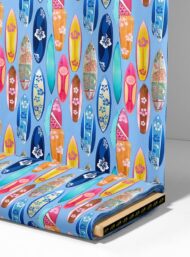 Surfboard ocean and sky style with blue,pink colors - Image 4