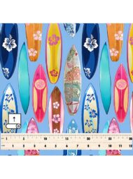 Surfboard ocean and sky style with blue,pink colors - Image 5