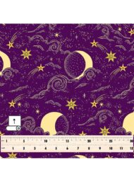 Moon mixed style with yellow, blue colors - Image 5