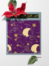 Moon mixed style with yellow, blue colors - Image 6