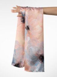 Bloom flower style with pink,blue colors - Image 3