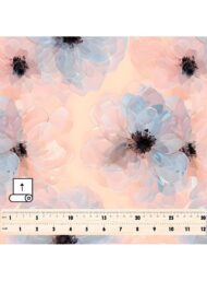 Bloom flower style with pink,blue colors - Image 5