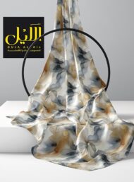 Petal flower style with brown,white colors - Image 2