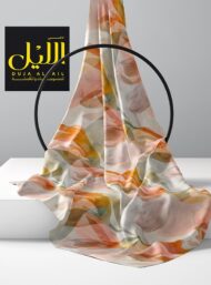 Petal flower style with orange,pink colors - Image 2