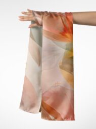 Petal flower style with orange,pink colors - Image 3