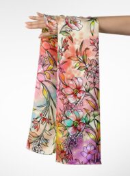 Bloom flower style with pink,orange colors - Image 3