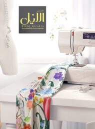 Bloom flower style with pink,green colors - Image 7