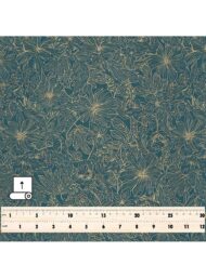 Leaf flower style with blue,white colors - Image 5