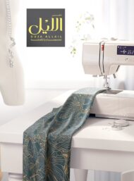 Leaf flower style with blue,white colors - Image 7