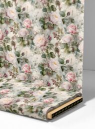 Rose flower style with pink,green colors - Image 4