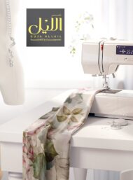 Rose flower style with pink,green colors - Image 7