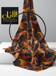 Wave abstract style with orange,red colors - Image 2