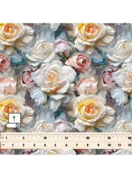 Rose flower style with white,pink colors - Image 5