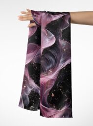 Petal flower style with pink, black colors - Image 3