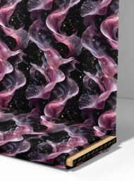 Petal flower style with pink, black colors - Image 4